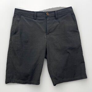 Y2K Volcom Board Shorts 31 Mens Kerosene Hybrid Black Surf Swim Skater Beach